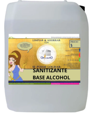 SANITIZANTE BASE ALCOHOL 20 LTS