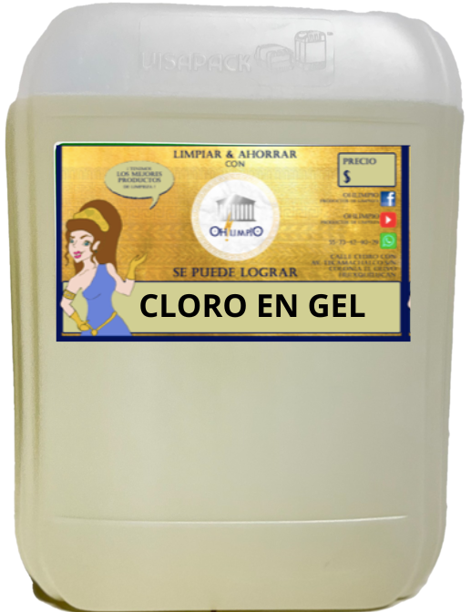 CLORO EN GEL 20LTS
