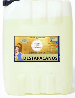 DESTAPA CAÑOS 20 LTS