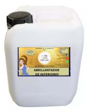 ABRILLANTADOR DE INTERIORES PARA AUTO 20LTS