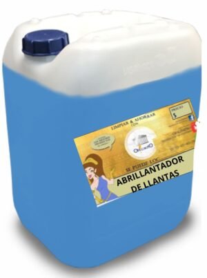 ABRILLANTADOR PARA LLANTAS 20 LTS