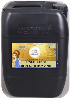 RESTAURADOR DE PLASTICOS Y VINIL 20 LTS