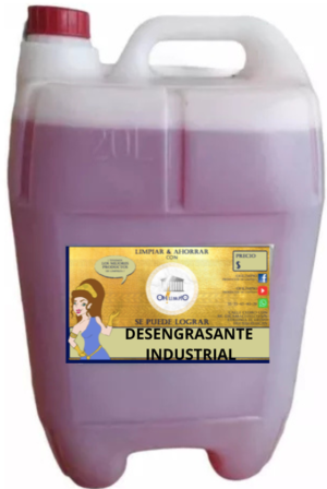 DESENGRASANTE INDUSTRIAL 20 LTS
