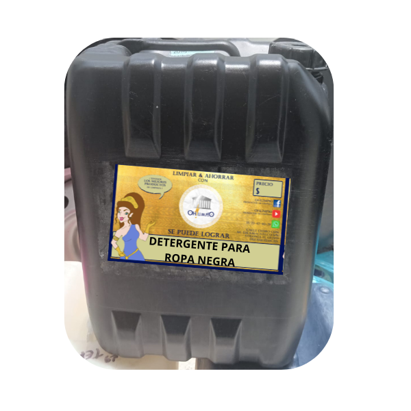 DETERGENTE PARA ROPA NEGRA